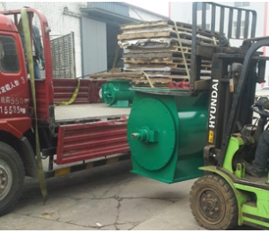 轉(zhuǎn)子￠900旋轉(zhuǎn)卸料閥裝車完成、發(fā)往廊坊刨花廠